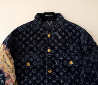 Burning Cloud Print Padded Jacket - Luxury Streaetwear Style