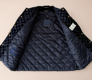 Burning Cloud Print Padded Jacket - Luxury Streaetwear Style